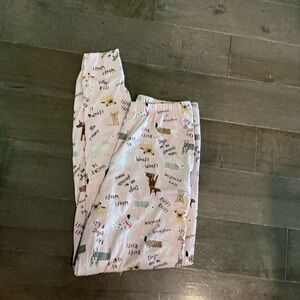 Ladies Pajamas with Dog Print
